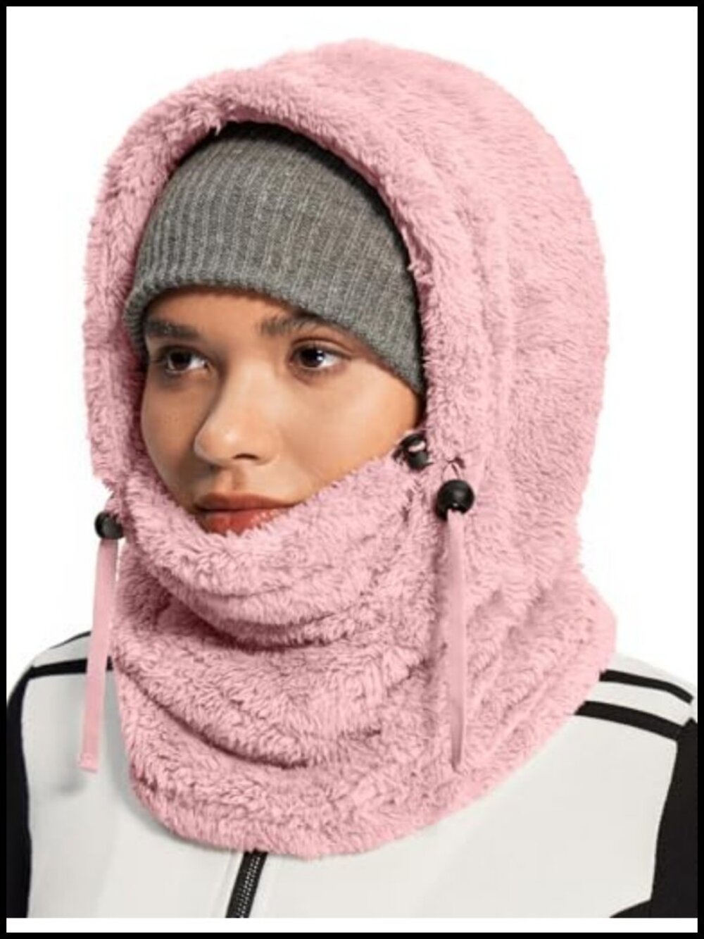 IUGA Fleece Balaclava Ski Mask Windproof Winter Face Mask Unisex